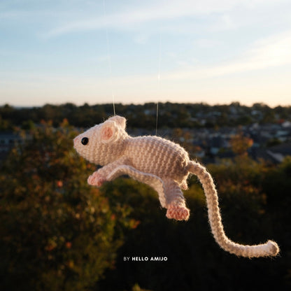 Sugar Glider Amigurumi Crochet Pattern