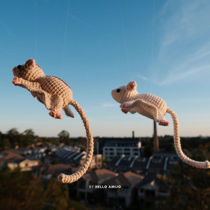 Sugar Glider Amigurumi Crochet Pattern
