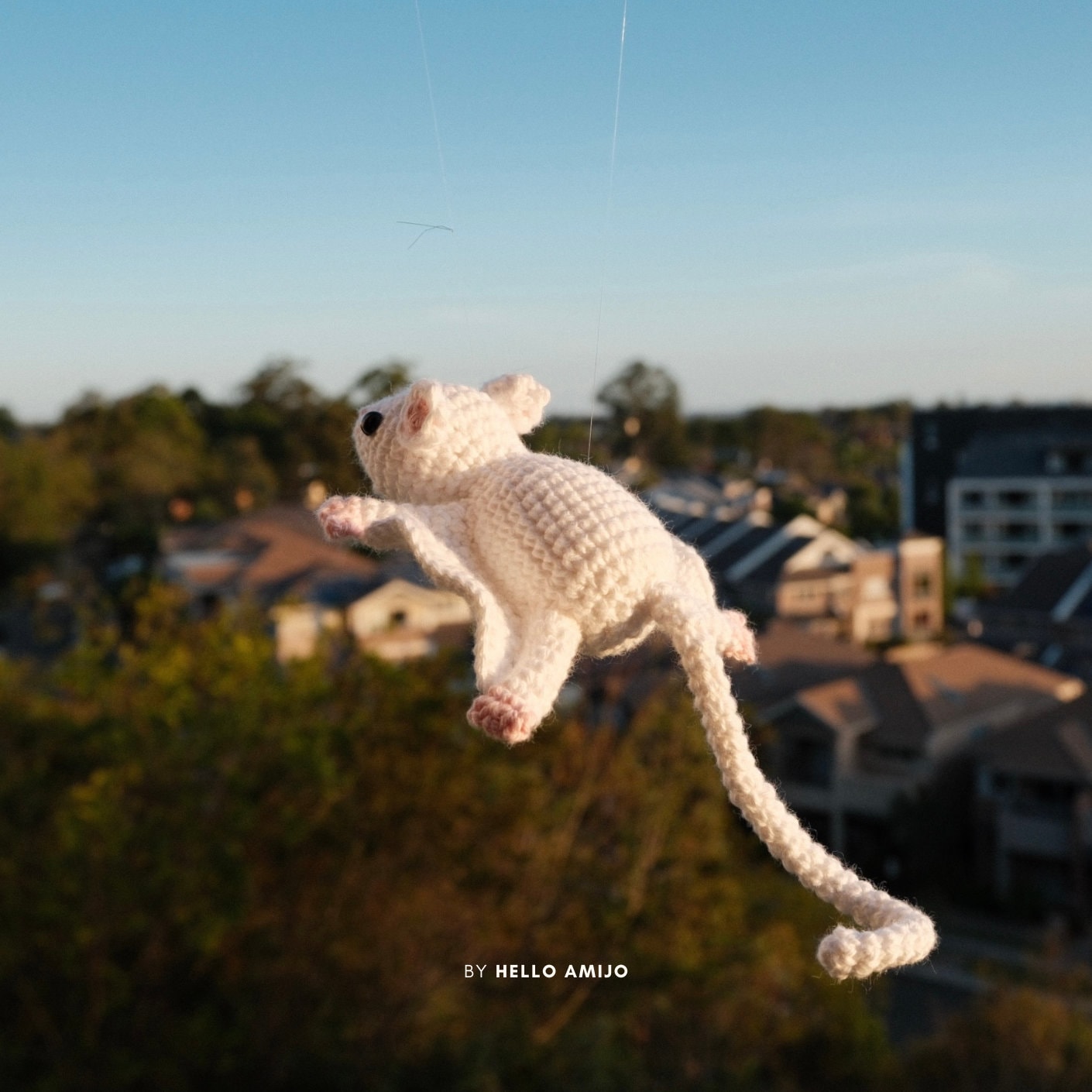 Sugar Glider Amigurumi Crochet Pattern