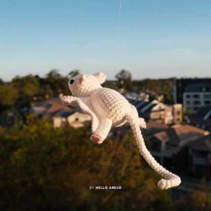 Sugar Glider Amigurumi Crochet Pattern